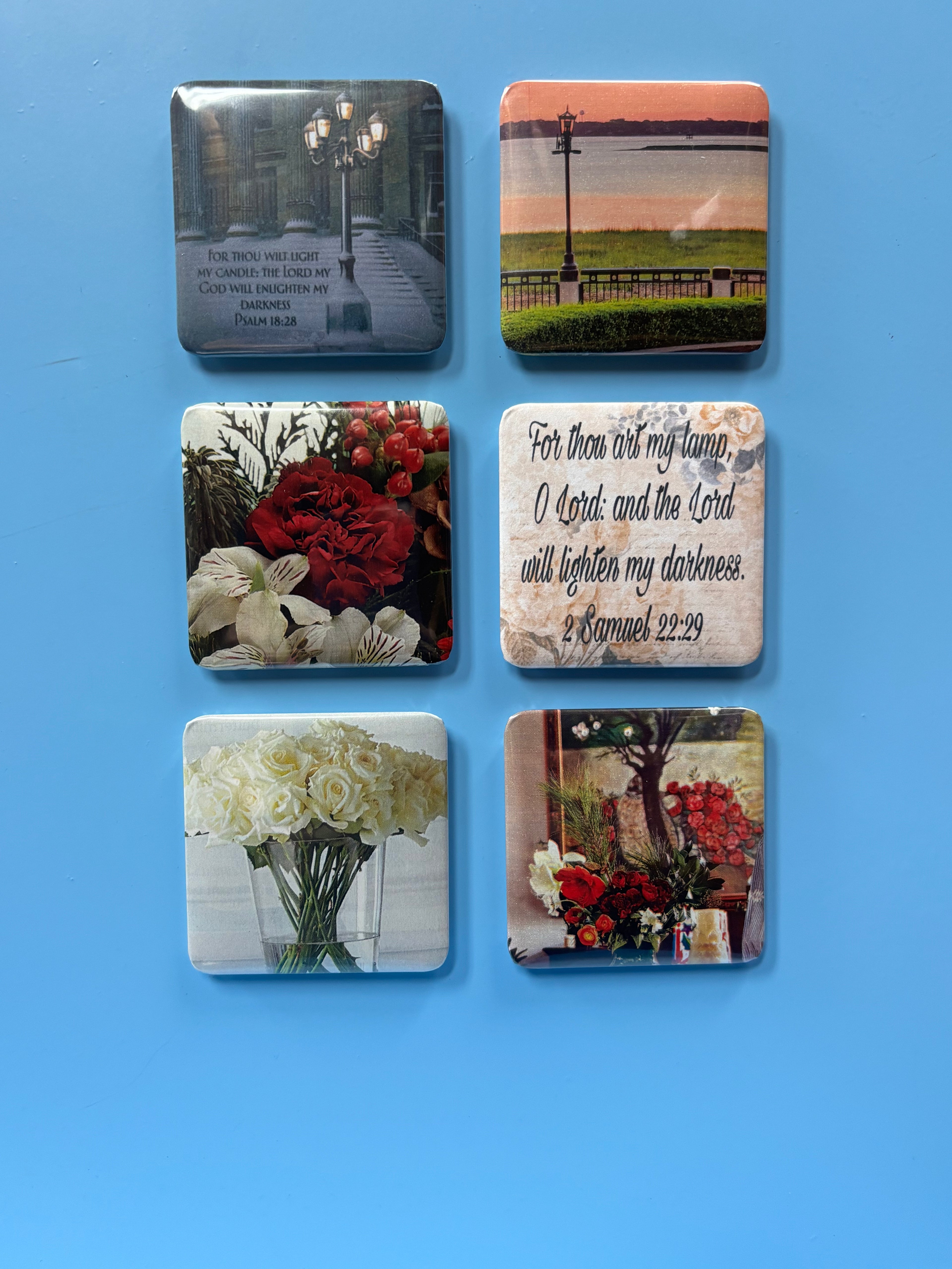 Flowers and Verses set of 6
