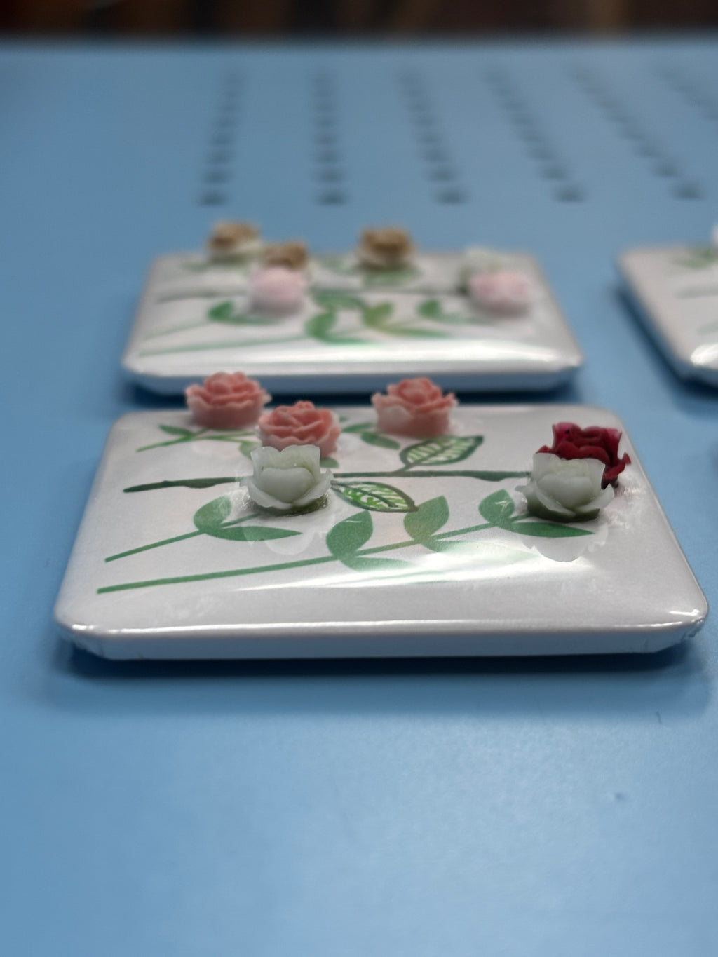 3D Rose Magnets