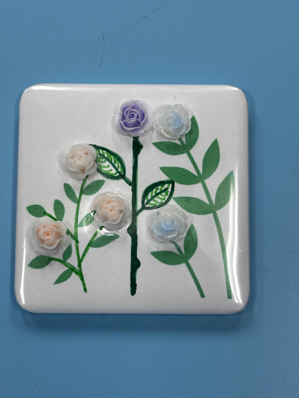 3D Rose Magnets
