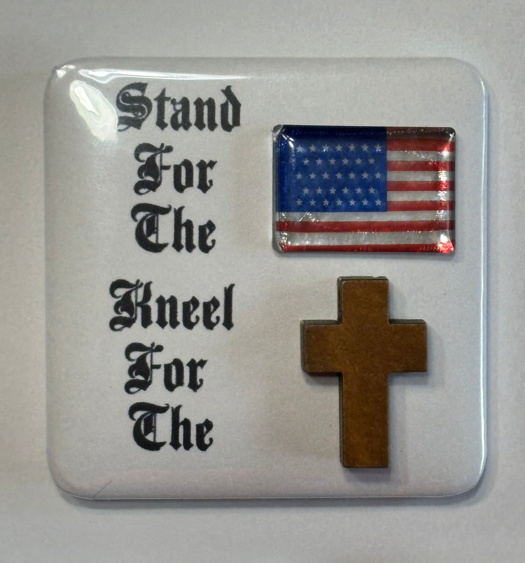 Flag and Faith Magnets Set of 6
