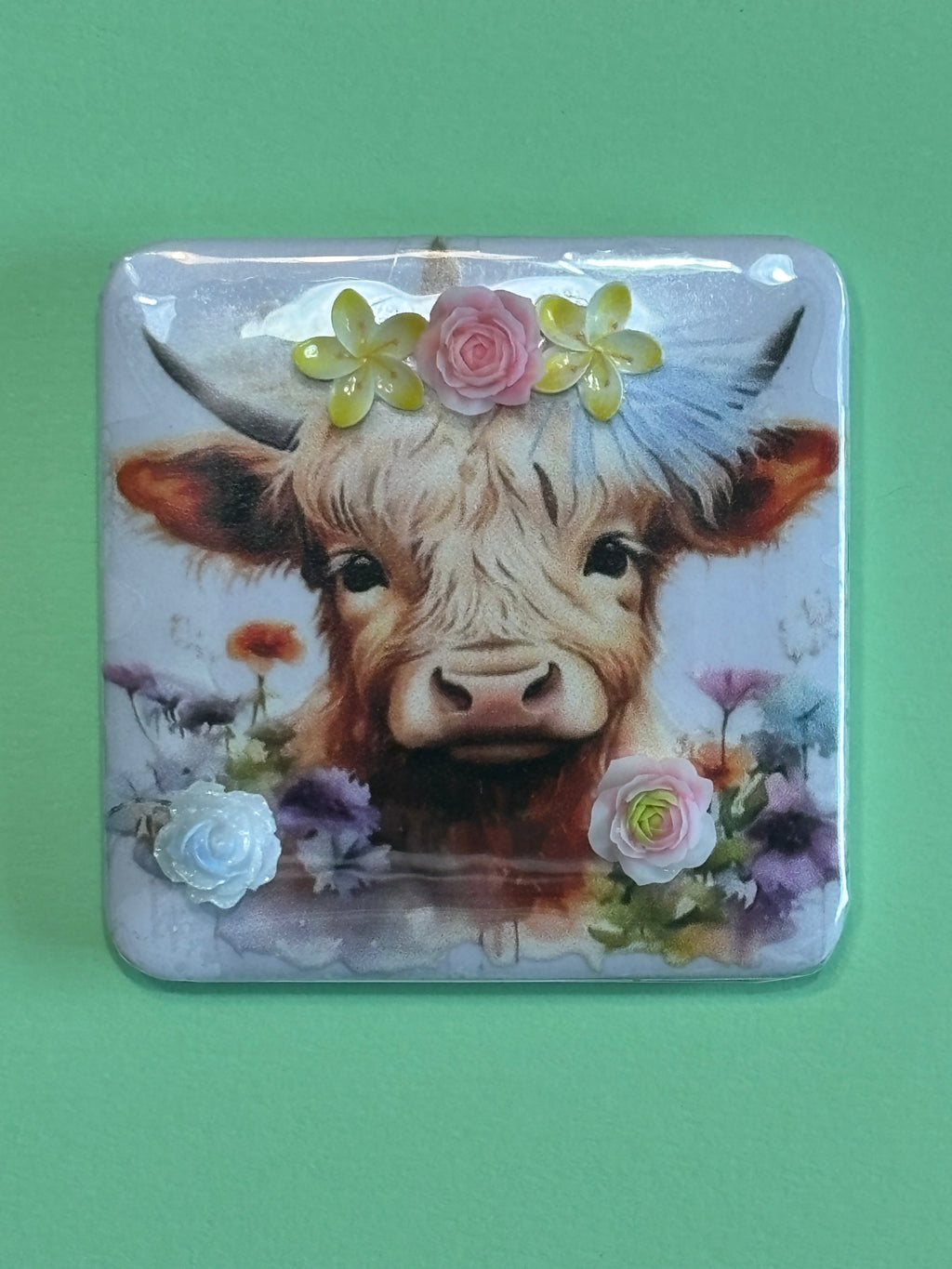 3D Flowers and Cows