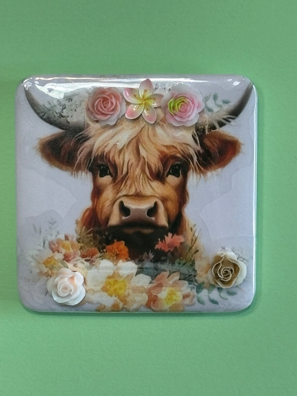 3D Flowers and Cows