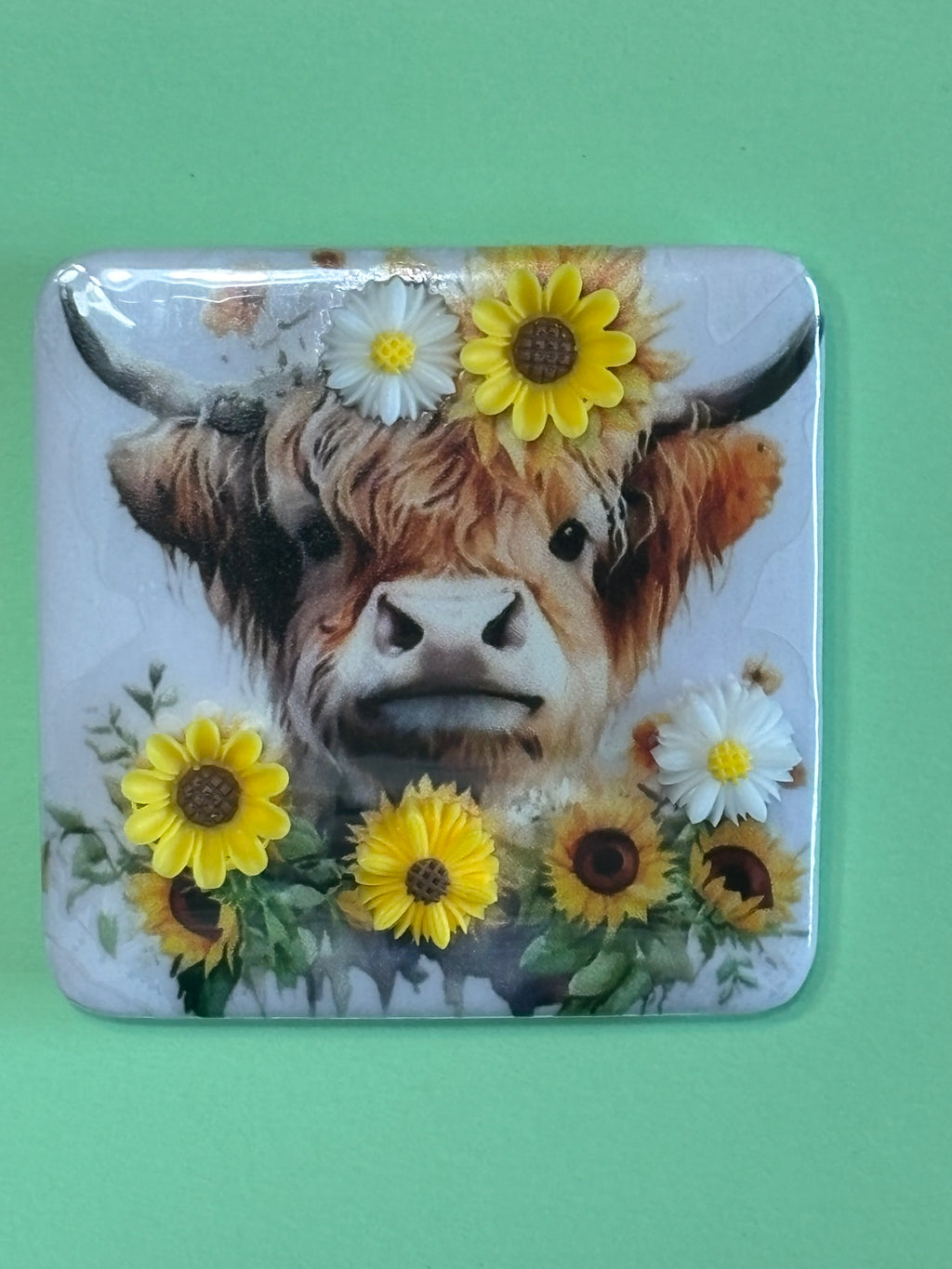3D Flowers and Cows