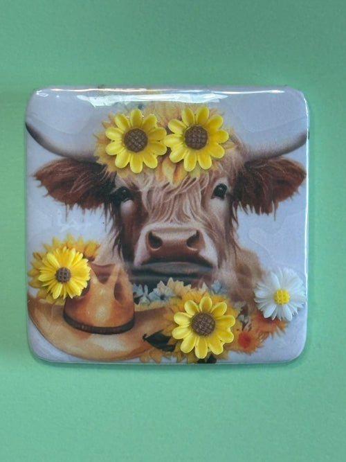 3D Flowers and Cows