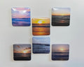 6 Ocean Sunrise Magnets