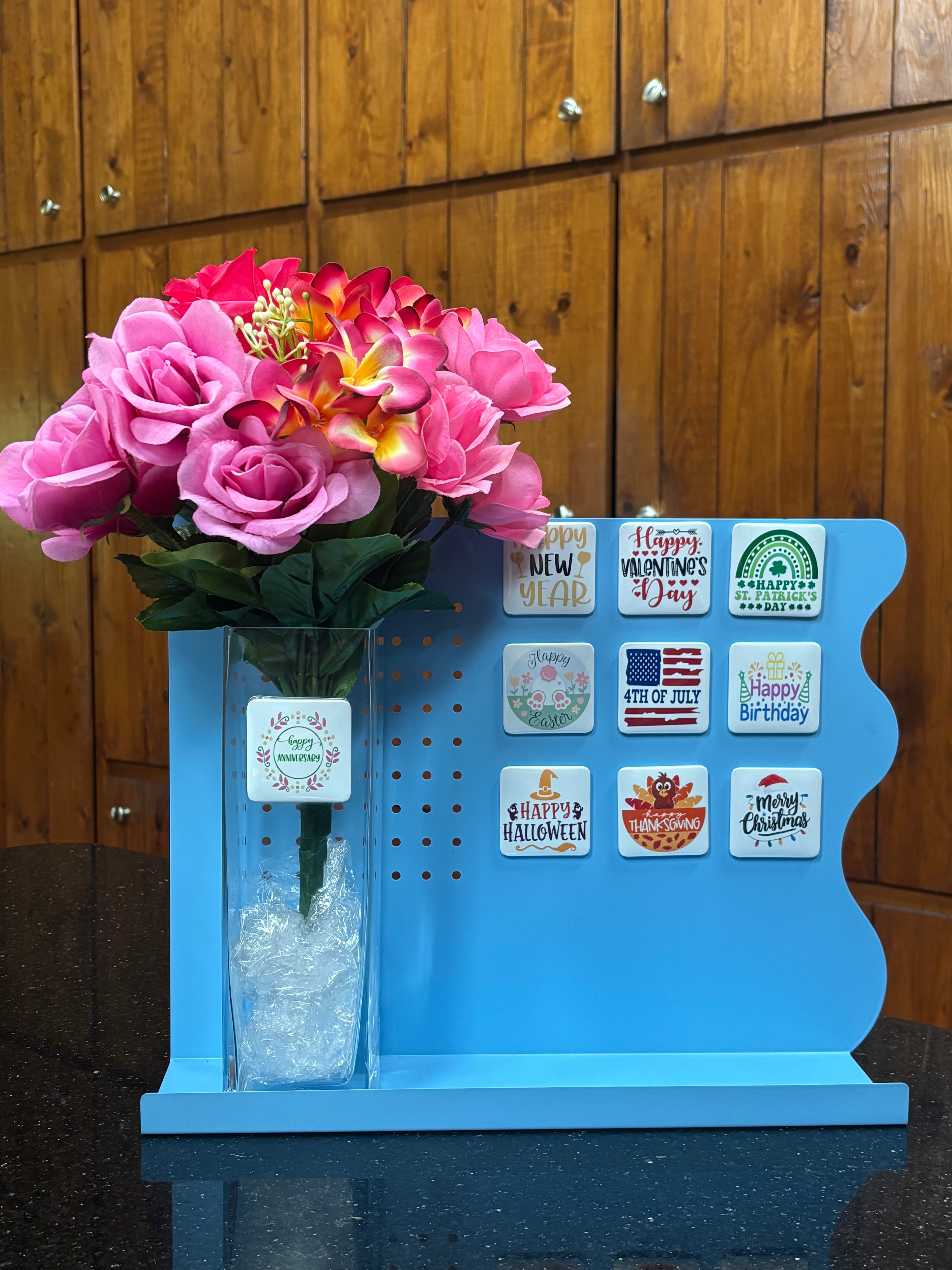 Pink Flowers Set